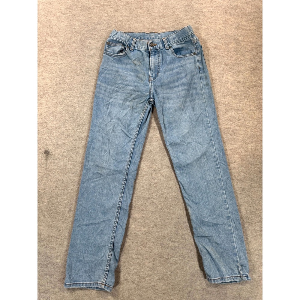 Wonder Nation Slim-Fit Denim Jeans Boys 16 Blue Denim Cotton Stretch Casual Wear